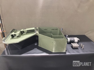 (1) Stowage Box, (1) Housing Section, (1) Starter & Assorted Items