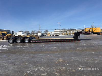 2017 Talbert 55 ton Remorque Surbaissée