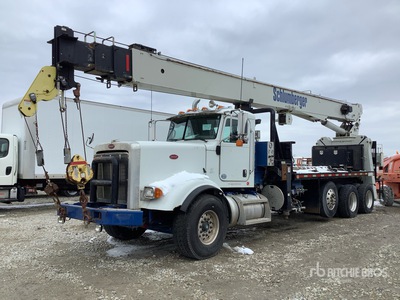 National 900A 52000 lb Straight Boom on 2014 Peterbilt 367 8x4 Camión Grúa