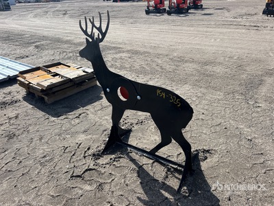 2025 Kit Containers AR500ATDEER Shooting Target