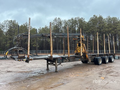 2008 Valley 46-AD-108 46 ft Tri/A Remolque de troncos