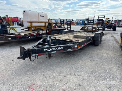 2017 Lucon 8T152FCBW 22 ft T/A Equipment Trailer