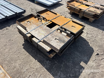 Quantity of (10) 2025 Kit Containers QT-F-BLANK Montageplaat voor schrankladerbevestiging