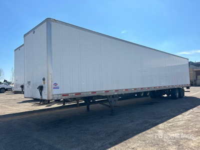 2013 Utility VS2DX 53 ft x 102 in T/A Van Trailer