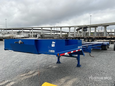 2015 Big Red Intermodal Storage 42 ft Spread Axle S/A Remolque Portacontenedores