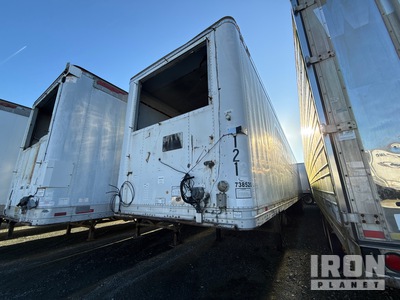 2008 Great Dane 7011TZA1 48 ft T/A Multi -Temp Thermo King Precedent S-600M Triple Temp Refrigerated Trailer