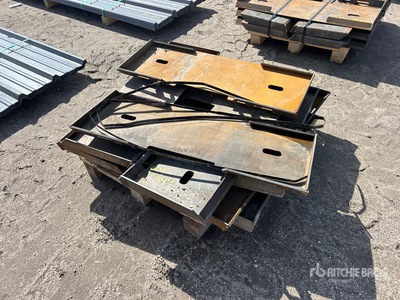 Quantity of (10) 2025 Kit Containers QT-F-BLANK Montageplaat voor schrankladerbevestiging