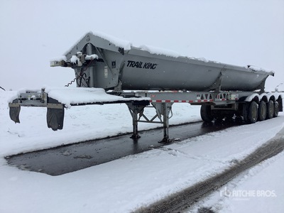 2023 Trail King TK60SSD 36 ft Quad/A Side Dump Trailer