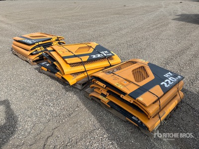 Quantity of (3) Pallets of Hyundai Excavator Doors - Fits Hyundai
