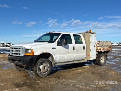 2000 Ford F-450 XL 4x2 Crew Cab Camión volquete