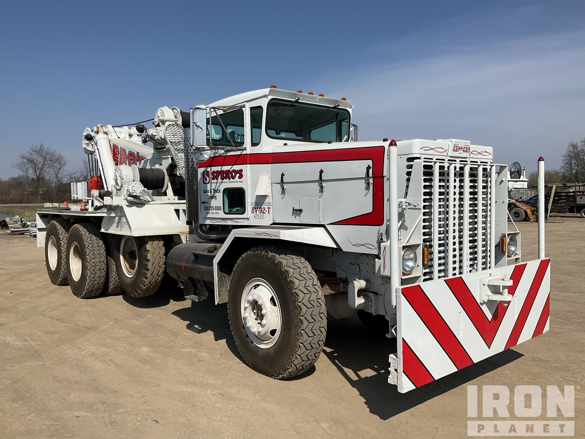 1979 Oshkosh M911 8x6 Tow Truck in Valley City, Ohio, United