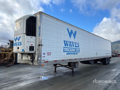 2008 Utility 3000R 53 ft x 102 in T/A Refrigerated Trailer