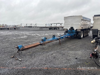 2004 Beall 18 ft Quad/A Turntable Pup Dump Trailer