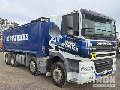 2014 DAF CF85.510 8x4 Twin-Steer Tipper Truck
