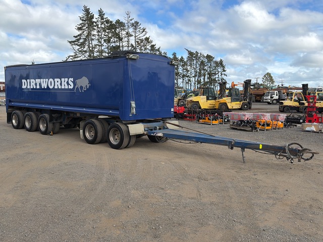 2014 Transport Trailers 8.4 m 5/Axle Dog Tipping Trailer