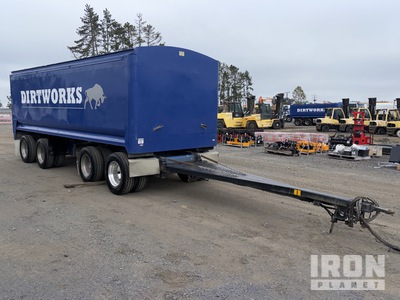2014 Transport Trailers 6.8 m Quad Dog Tipping Trailer