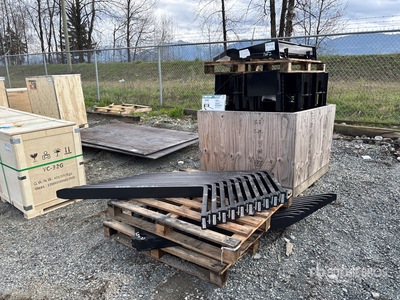 Quantity of (10) 2026 Mower King SA 48 in Kompaktladergabeln (Unused)