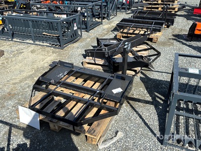 Quantity of (6) 2026 Mower King SA 48 in Skid Steer Forks (Unused)