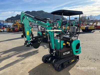 2026 CFG KT12R Mini pelle hydraulique (Unused)