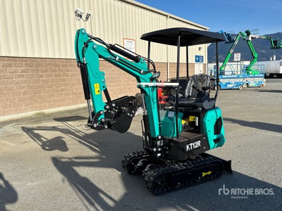 2026 CFG KT12R Mini pelle hydraulique (Unused)