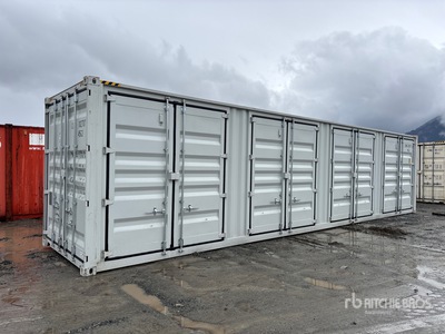 2025 40 ft High Cube Multi-Door Storage Container