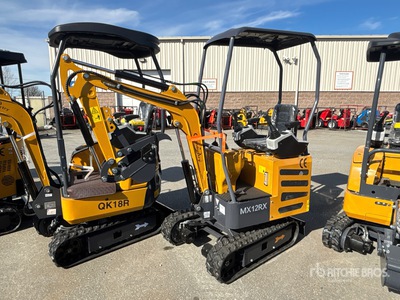 2025 CFG MX12RX Mini Excavadora (Unused)