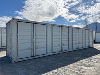 2026 40 ft High Cube Multi-Door Storage Container