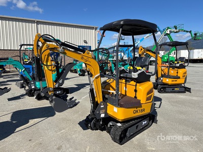 2025 CFG QK18R Mini Excavator (Unused)