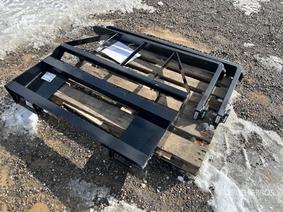 Quantity of (7) 2026 Mower King SA 60 in Skid Steer Forks (Unused)