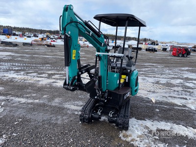 2026 CFG KT12R Mini Excavator (Unused)