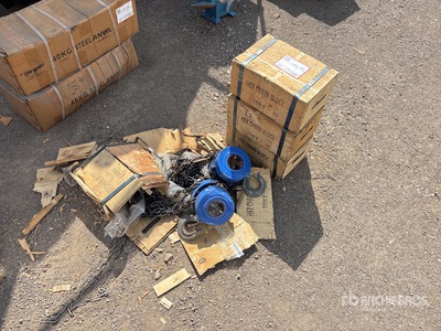 Quantity of (5) 2026 AGT HSZ-4000 2 ton Chain Hoist (Unused)