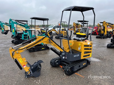 2026 CFG MX12R Mini Excavator (Unused)