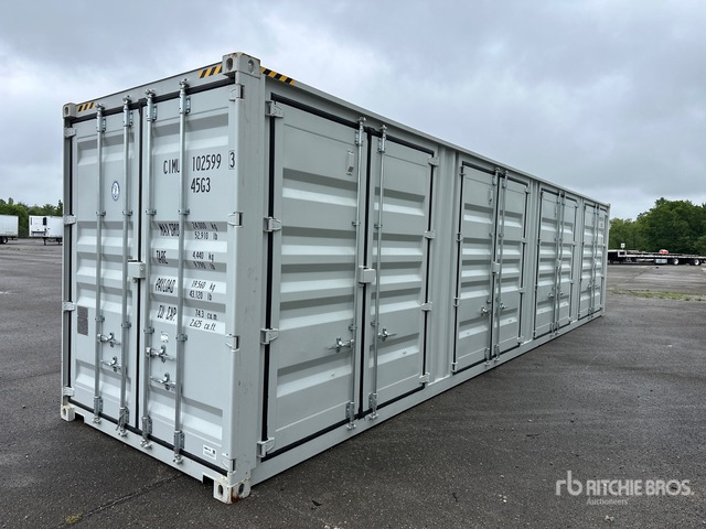 2026 40 ft High Cube Multi-Door Storage Container