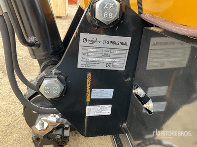 2026 CFG H12R Mini Excavator (Unused)