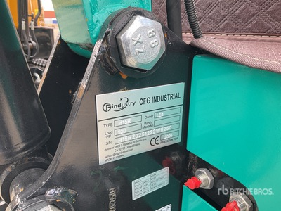 2026 CFG H15R Mini Excavator (Unused)