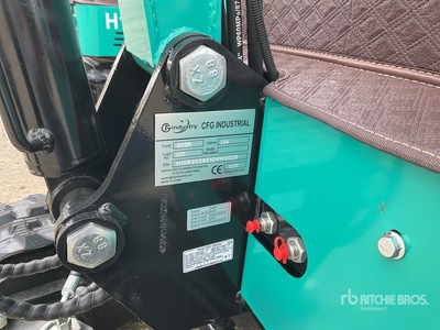 2026 CFG H15R Mini Excavator (Unused)