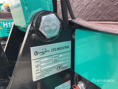 2026 CFG H15R Mini Excavator (Unused)