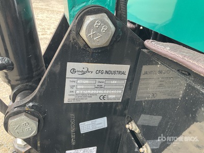 2026 CFG KT12R Mini Excavator (Unused)