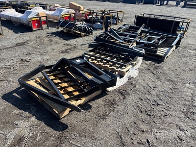 Quantity of (6) 2026 Mower King SA 48 in Kompaktladergabeln (Unused)