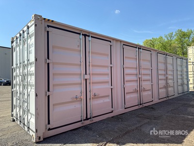 2025 40 ft High Cube Multi-Door Storage Container