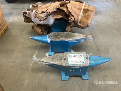 2026 AGT STEEL44LB Quantity of (3) 44 lb Cast Steel Anvil (Unused)
