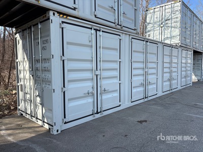 2026 40 ft High Cube Multi-Door Storage Container