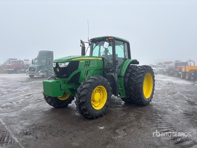 2013 John Deere 6150M 4WD Tractor Agrícola