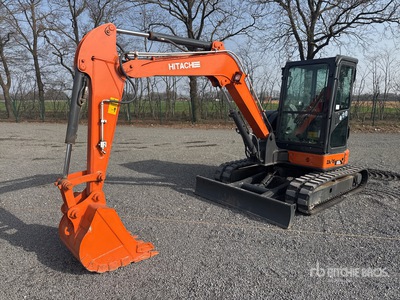 2019 Hitachi ZX55USR Excavatrice sur chenilles