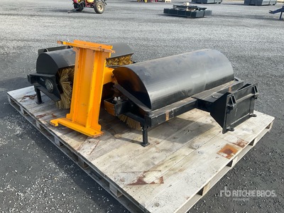 Quantity of (3) Hydraulic Stick Extension w/ 350 mm Bucket & 1000 mm & 1800 mm Miotła