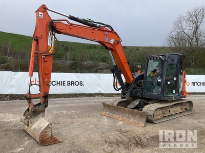 2022 Hitachi ZX85USB-6 油圧ショベル