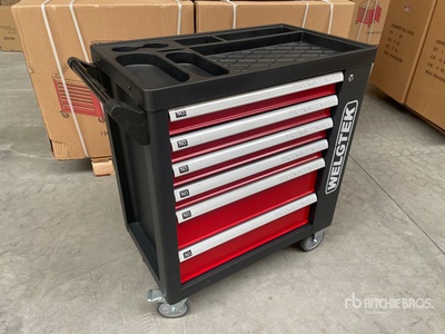 2026 Welgtek Tool Cabinet 6 Drawers 245pcs Re CT12245ERS Divers  (Unused)