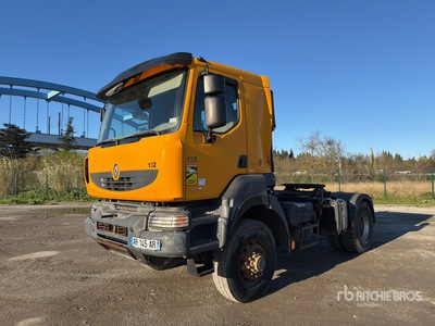 2010 Renault Kerax 460 DXi 4x2 Tracteur Routier S/A Cabover Day Cab