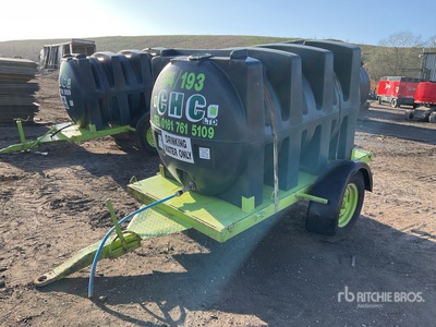 500 gal S/A Water Tank Trailer