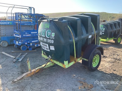 500 gal S/A Water Tank Trailer